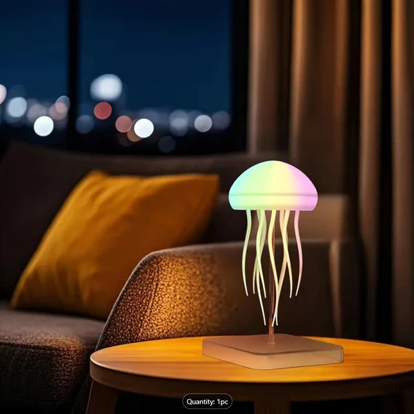 7-COLOR USB FLOATING TENTACLE JELLYFISH LAMP – LUMINOUS DECOR LIGHT WITH REALISTIC FLOATING EFFECT & COLOR-CHANGING LED