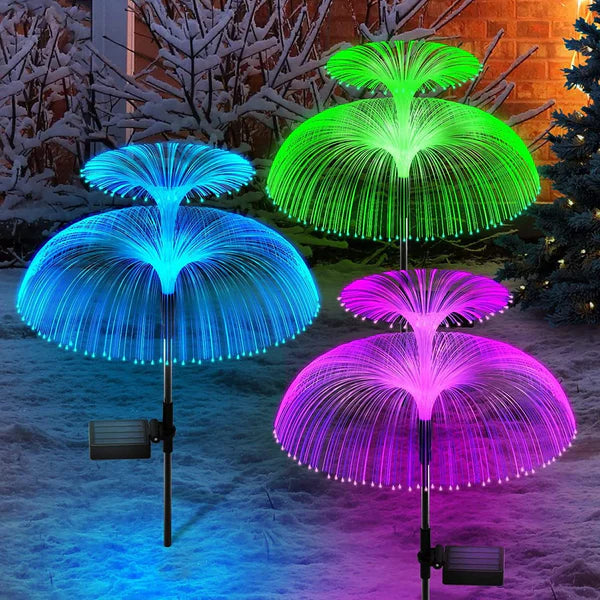 7-COLOR CHANGING JELLYFISH LED LAMP